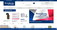 Desktop Screenshot of beautyfrench.com